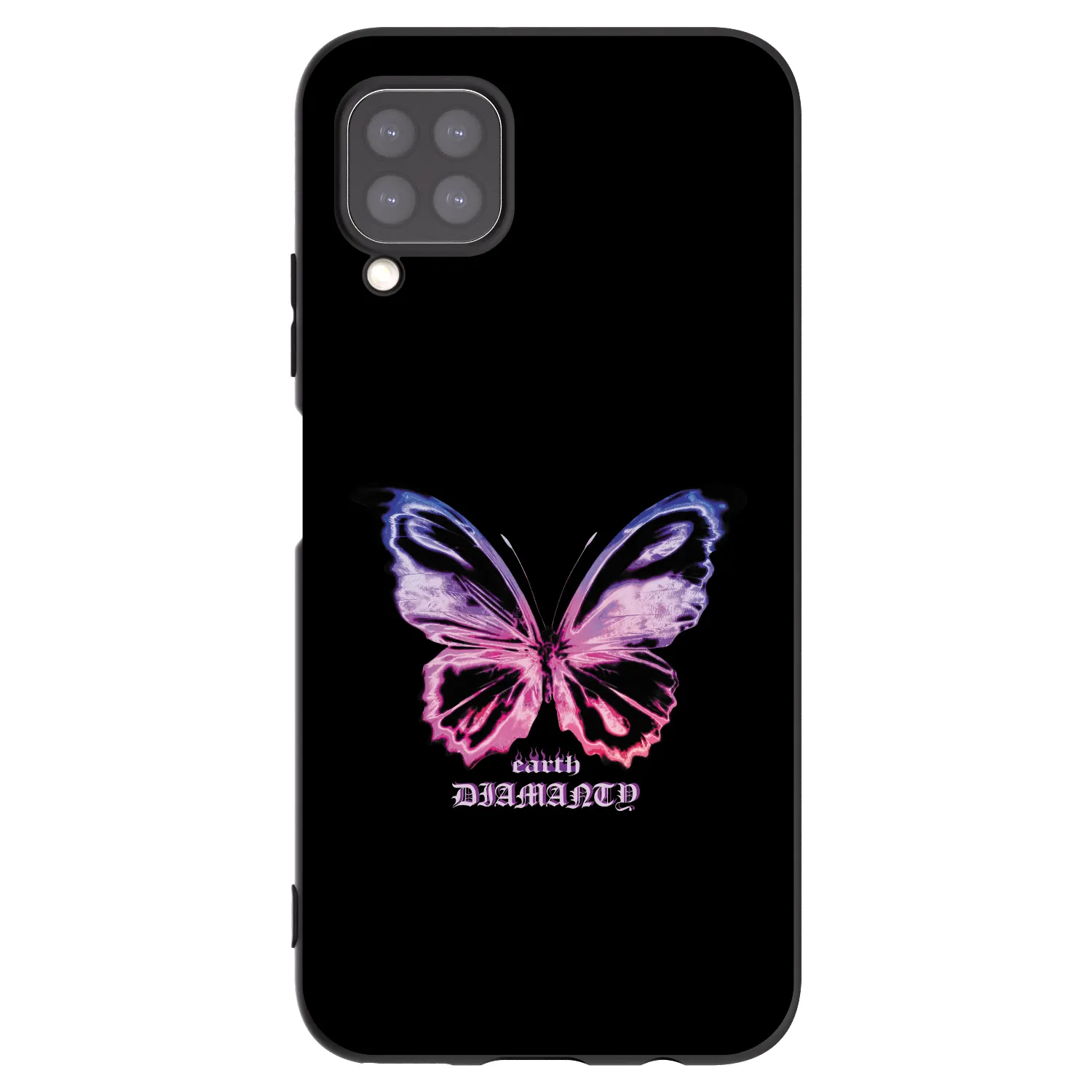 Picasee silikonový černý obal pro Huawei P40 Lite - Diamanty Purple