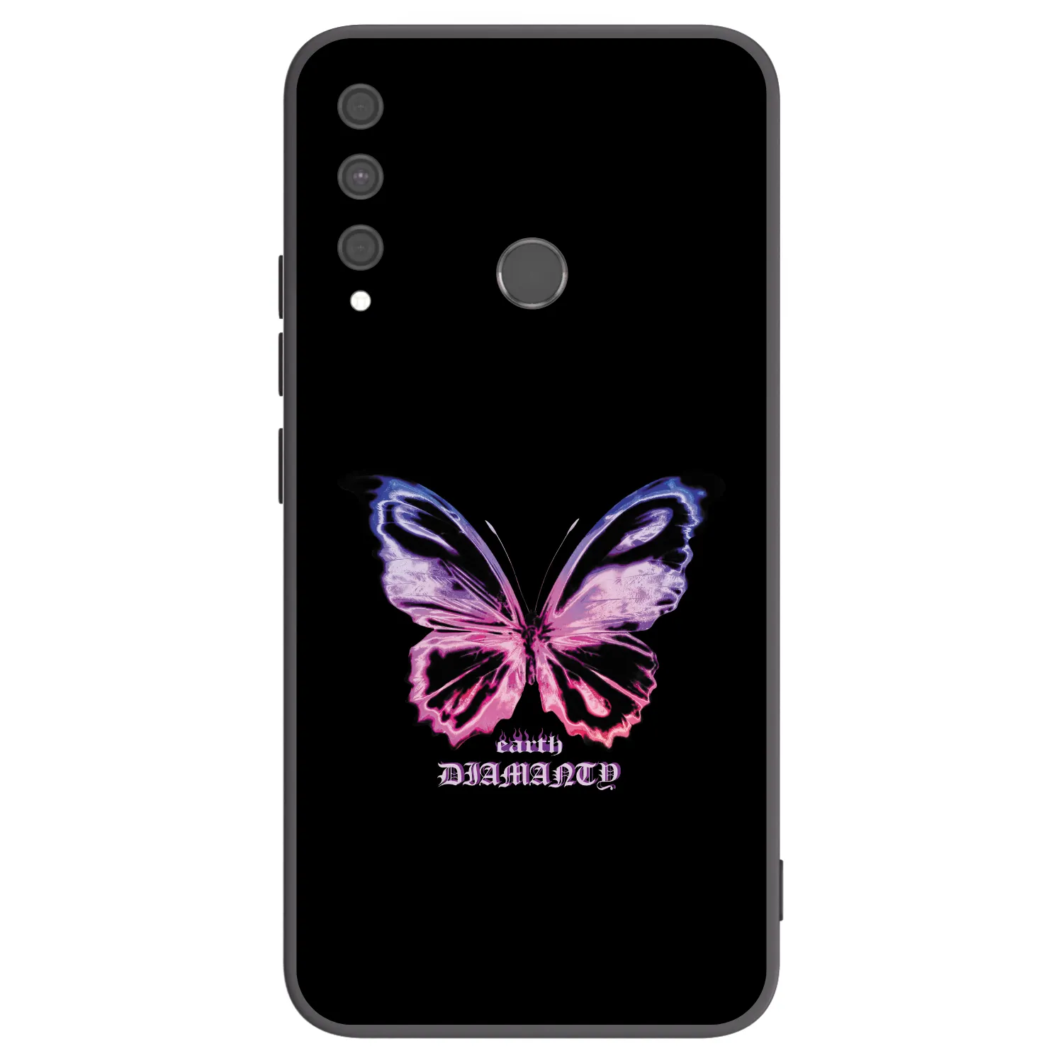 Picasee silikonový černý obal pro Huawei P40 Lite E - Diamanty Purple