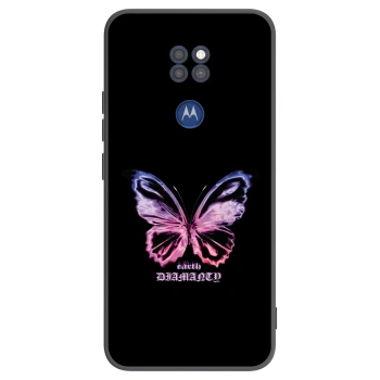 Obal pro Motorola Moto G9 Play - Diamanty Purple