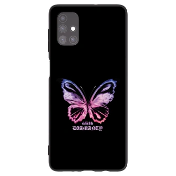Obal pro Samsung Galaxy M51 M515F - Diamanty Purple