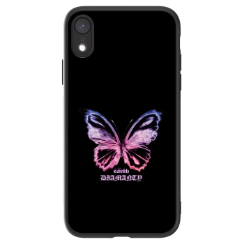Picasee ULTIMATE CASE pro Apple iPhone XR - Diamanty Purple