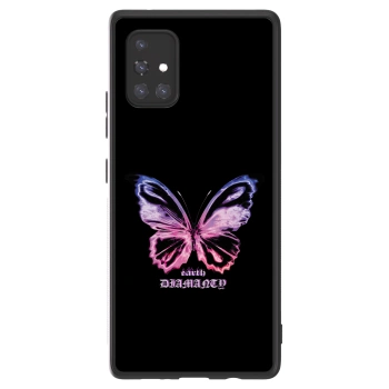 Picasee ULTIMATE CASE pro Samsung Galaxy A71 A715F - Diamanty Purple