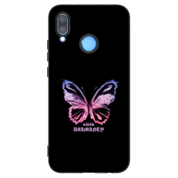 Picasee silikonový černý obal pro Huawei P20 Lite - Diamanty Purple