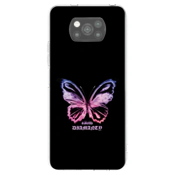 Picasee silikonový černý obal pro Xiaomi Poco X3 Pro - Diamanty Purple