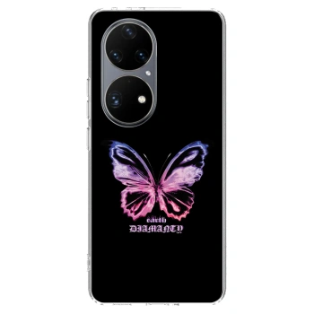 Obal pro Huawei P50 - Diamanty Purple