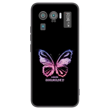 Picasee silikonový černý obal pro Xiaomi Mi 11 Ultra - Diamanty Purple