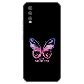 Obal pro Vivo Y20s - Diamanty Purple