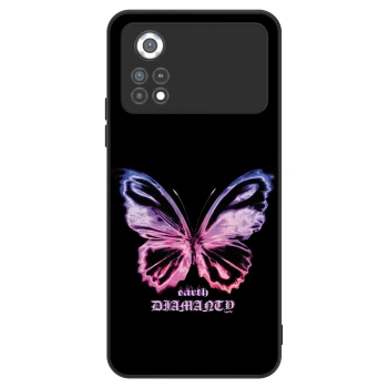 Obal pro Xiaomi Poco X4 Pro 5G - Diamanty Purple