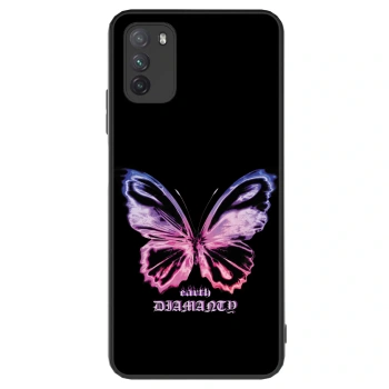 Obal pro Xiaomi Poco M3 - Diamanty Purple