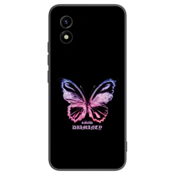 Picasee silikonový černý obal pro Vivo Y01 - Diamanty Purple