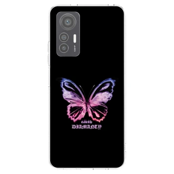 Picasee silikonový průhledný obal pro Xiaomi 12 Lite - Diamanty Purple