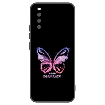 Obal pro Sony Xperia 10 III - Diamanty Purple