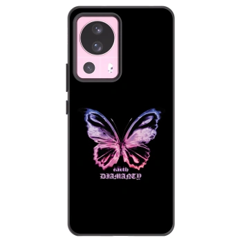 Picasee silikonový černý obal pro Xiaomi 13 Lite - Diamanty Purple