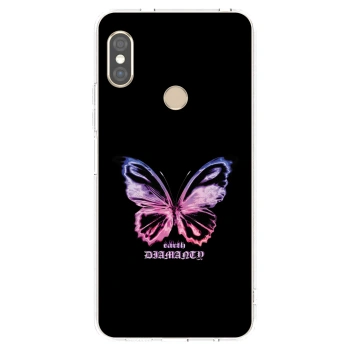 Obal pro Xiaomi Redmi Note 5 Global - Diamanty Purple