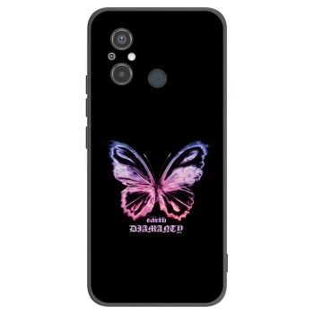 Picasee silikonový černý obal pro Xiaomi Redmi 12C - Diamanty Purple