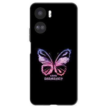 Picasee silikonový černý obal pro Honor 90 Lite 5G - Diamanty Purple