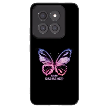 Picasee silikonový černý obal pro Xiaomi 14 Pro - Diamanty Purple