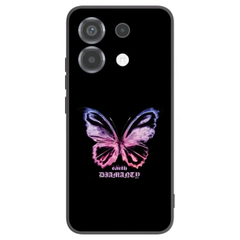 Picasee silikonový černý obal pro Xiaomi Poco X6 - Diamanty Purple