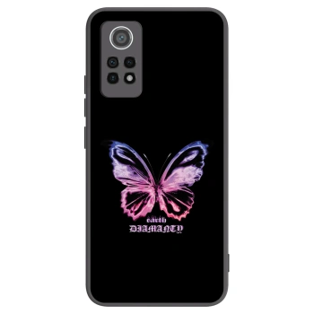 Picasee silikonový černý obal pro Xiaomi Redmi Note 12 Pro 4G - Diamanty Purple