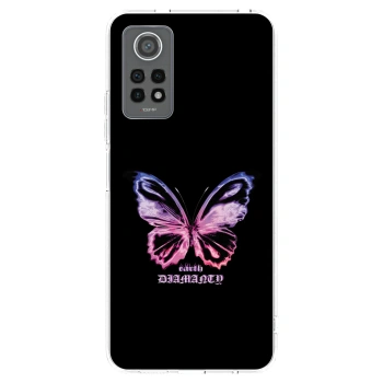 Picasee silikonový průhledný obal pro Xiaomi Redmi Note 12 Pro 4G - Diamanty Purple