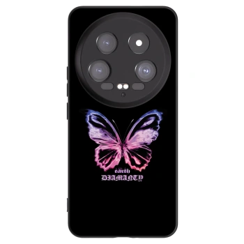Picasee silikonový černý obal pro Xiaomi 14 Ultra - Diamanty Purple