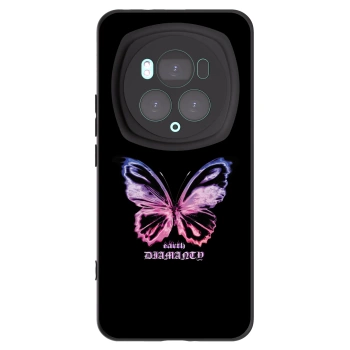 Picasee silikonový černý obal pro Honor Magic6 Pro - Diamanty Purple