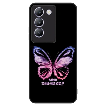 Obal pro Vivo V40 SE 5G - Diamanty Purple