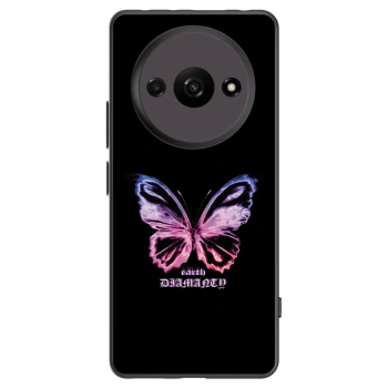 Picasee silikonový černý obal pro Xiaomi Redmi A3 - Diamanty Purple