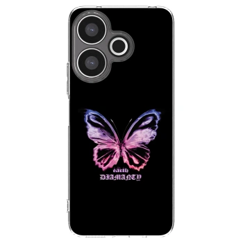 Picasee silikonový průhledný obal pro Xiaomi Redmi 13 4G - Diamanty Purple