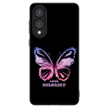 Obal pro Samsung Galaxy S25 Edge 5G - Diamanty Purple