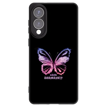 Picasee silikonový černý obal pro Samsung Galaxy S25 Edge 5G - Diamanty Purple