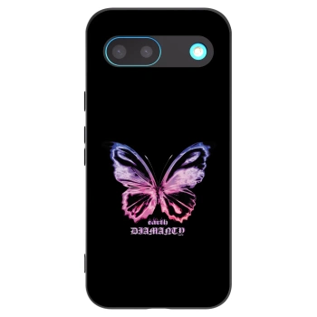 Picasee silikonový černý obal pro Google Pixel 8 - Diamanty Purple