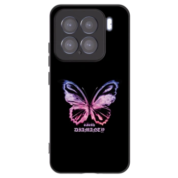 Picasee silikonový černý obal pro Xiaomi 15 - Diamanty Purple