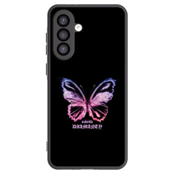 Picasee silikonový černý obal pro Samsung Galaxy A26 5G A266B - Diamanty Purple