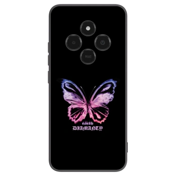 Picasee silikonový černý obal pro Xiaomi Poco C75 - Diamanty Purple