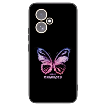 Picasee silikonový černý obal pro Honor 400 5G - Diamanty Purple