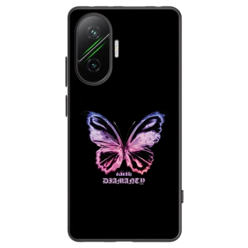 Picasee silikonový černý obal pro Xiaomi Poco F7 5G - Diamanty Purple