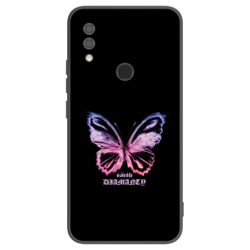 Picasee silikonový černý obal pro Xiaomi Redmi 7 - Diamanty Purple