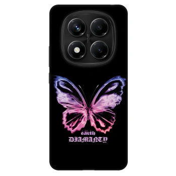 Obal pro Xiaomi Redmi Note 14 Pro 5G - Diamanty Purple
