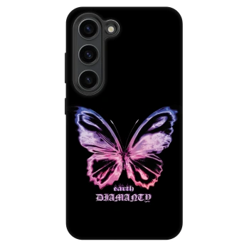 Obal pro Samsung Galaxy S23 5G - Diamanty Purple