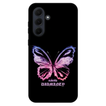 Obal pro Samsung Galaxy A35 5G A356B - Diamanty Purple