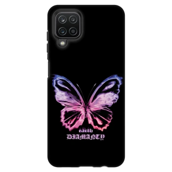 Obal pro Samsung Galaxy A12 A125F - Diamanty Purple