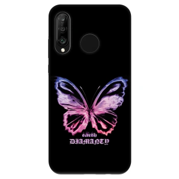 Obal pro Huawei P30 Lite - Diamanty Purple