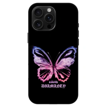 Obal pro Apple iPhone 16 Pro Max - Diamanty Purple