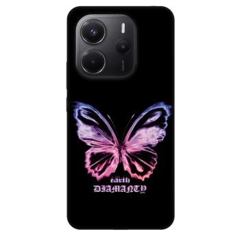 Obal pro Xiaomi Redmi Note 14 4G - Diamanty Purple
