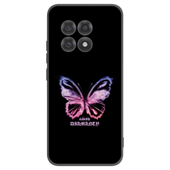 Picasee silikonový černý obal pro OnePlus 13R 5G - Diamanty Purple