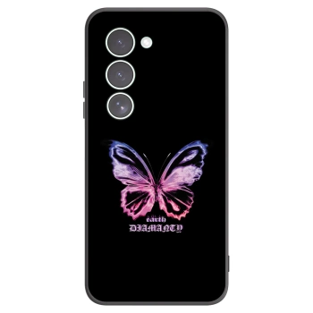 Picasee silikonový černý obal pro Xiaomi Redmi 15 5G - Diamanty Purple