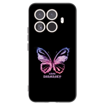Picasee silikonový černý obal pro Xiaomi 15T Pro - Diamanty Purple