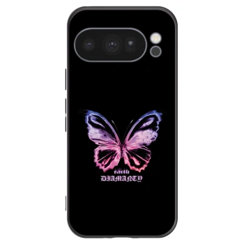 Picasee silikonový černý obal pro Google Pixel 10 Pro - Diamanty Purple