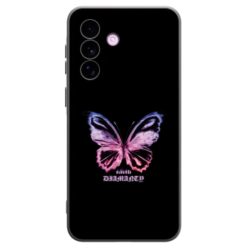 Picasee silikonový černý obal pro Samsung Galaxy A57 5G - Diamanty Purple
